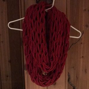 Arm knitted scarf